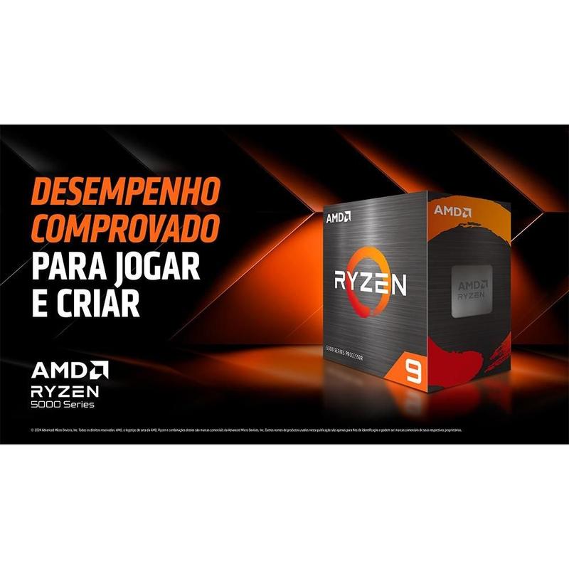 Processador AMD Ryzen 7 5800XT, 3.8 GHz (4.8 GHz Max Turbo), Cache